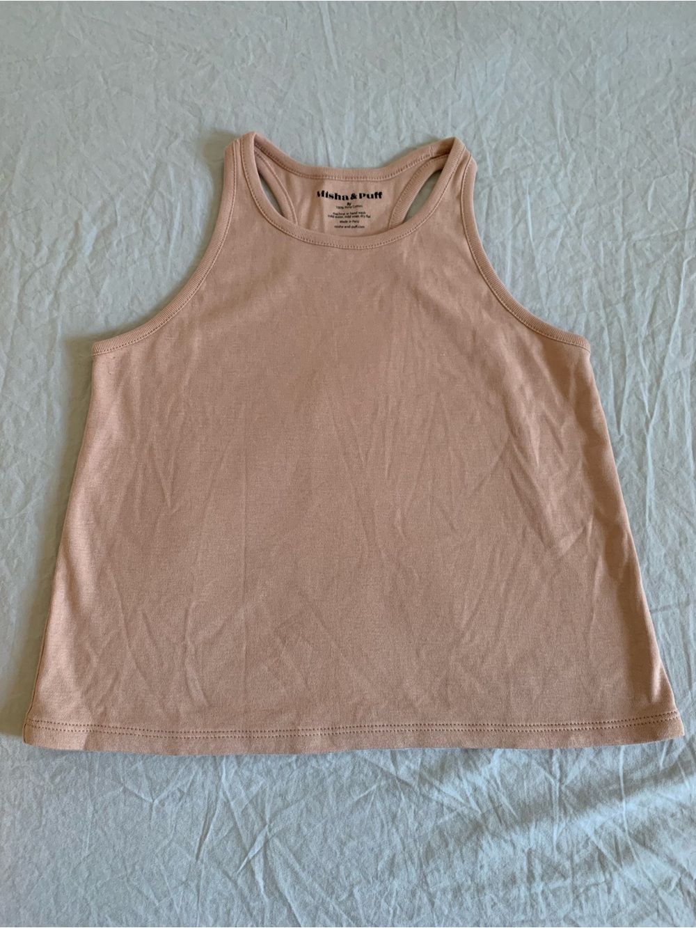 NWOT Misha and Puff Pina Cotton Racerback Tank 8y